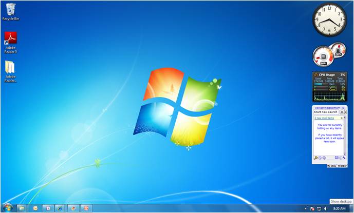 Desktop Windows 7 logo