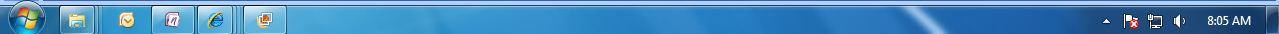 Windows 7 Taskbar